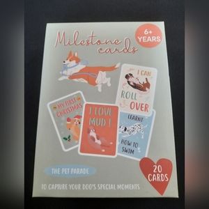 Pet milestone cards